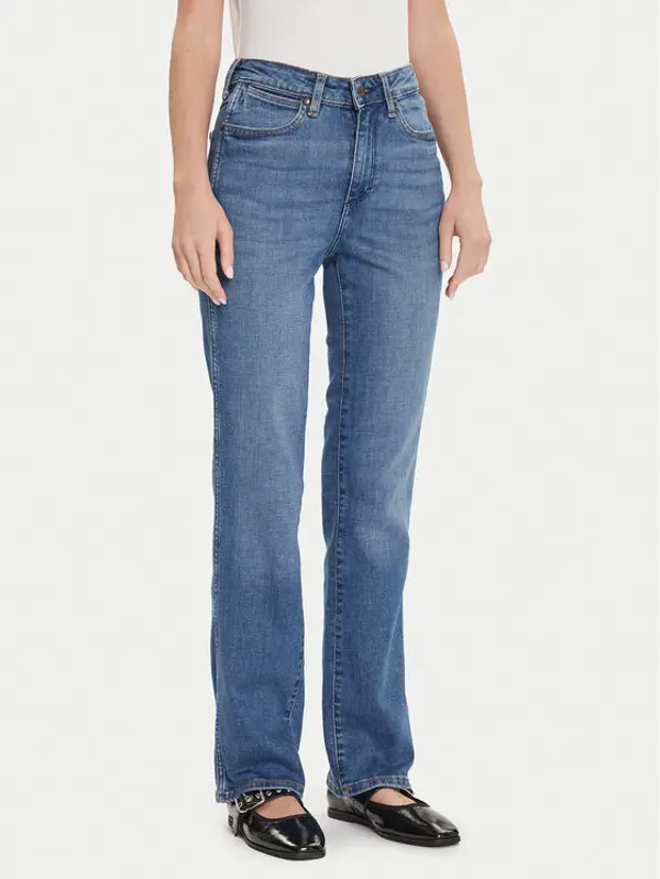 Wrangler Wrangler Traperice Cowboy 112371166 Plava Straight Fit