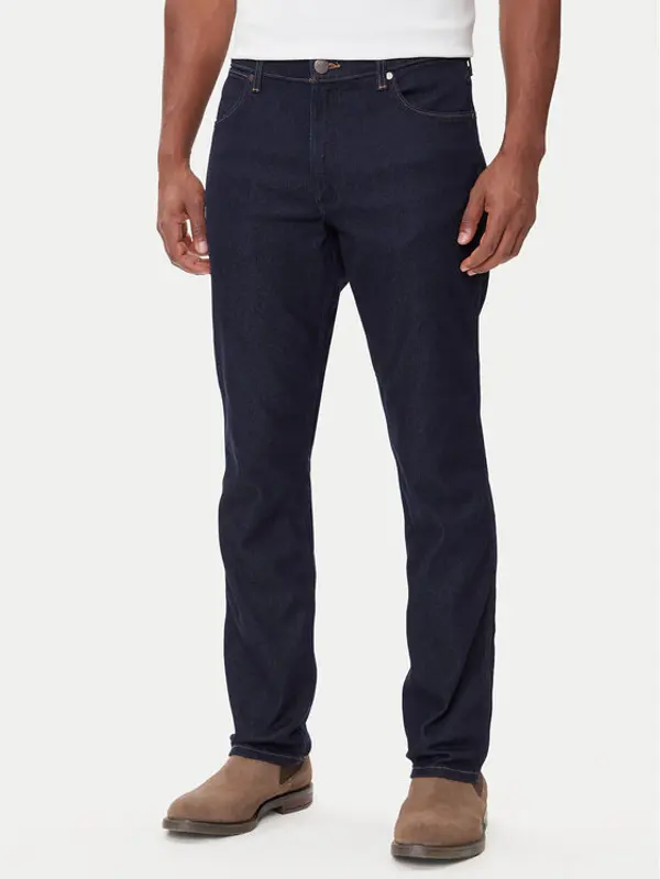 Wrangler Wrangler Traperice Greensboro 112362557 Tamnoplava Straight Leg