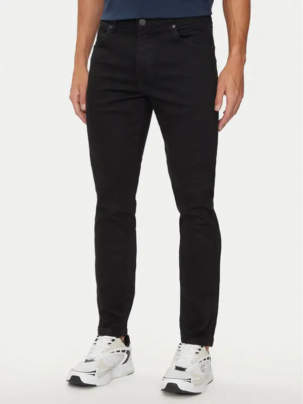 Wrangler Wrangler Traperice Larston 112356815 Crna Slim Fit