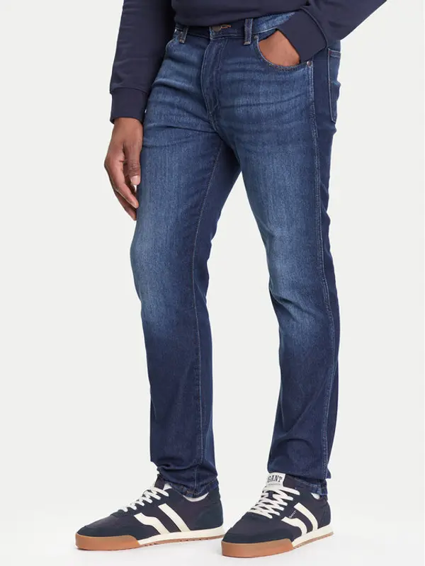 Wrangler Wrangler Traperice Larston 112372934 Tamnoplava Slim Fit