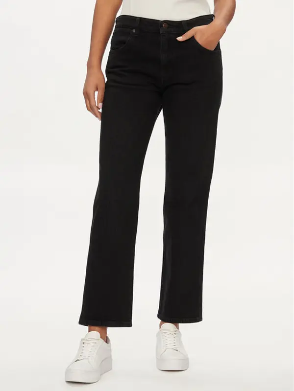 Wrangler Wrangler Traperice Sunset 112350727 Crna Straight Fit