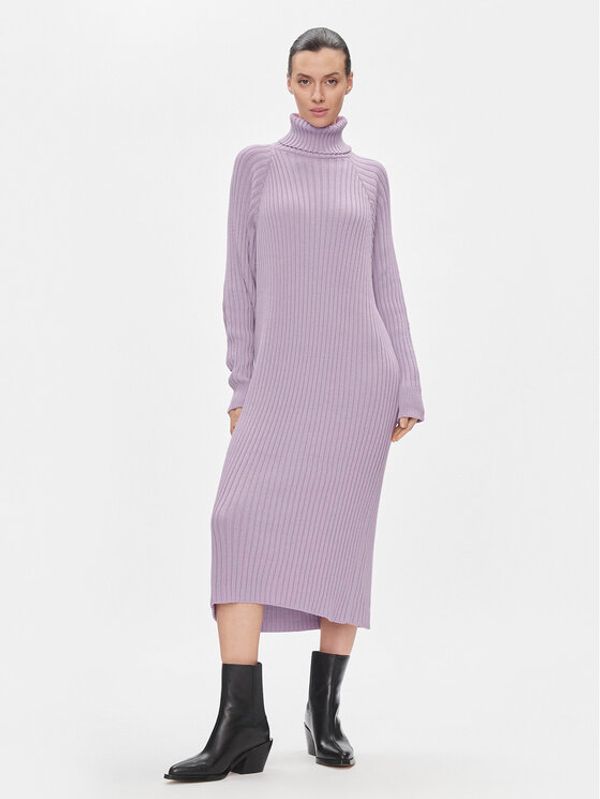 YAS YAS Džemper haljina Mavi 26028660 Ljubičasta Regular Fit