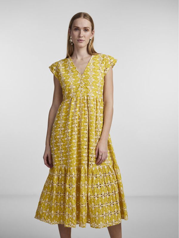 YAS YAS Haljina 26029615 Narančasta Regular Fit