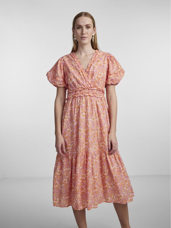 YAS YAS Haljina 26029909 Ružičasta Regular Fit