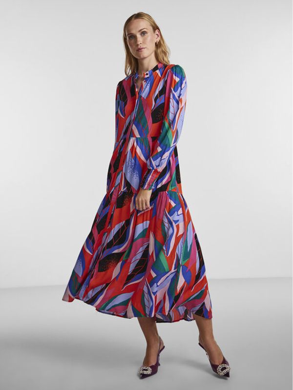 YAS YAS Haljina košulja Alira 26027838 Šarena Relaxed Fit