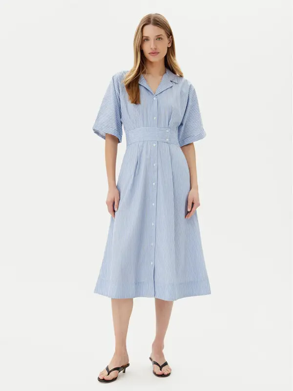 Y.A.S YAS Haljina košulja Astor 26037276 Plava Regular Fit