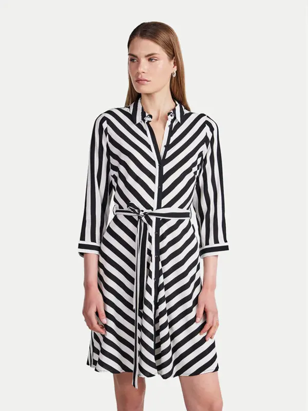 Y.A.S YAS Haljina košulja Savanna 26030247 Crna Loose Fit