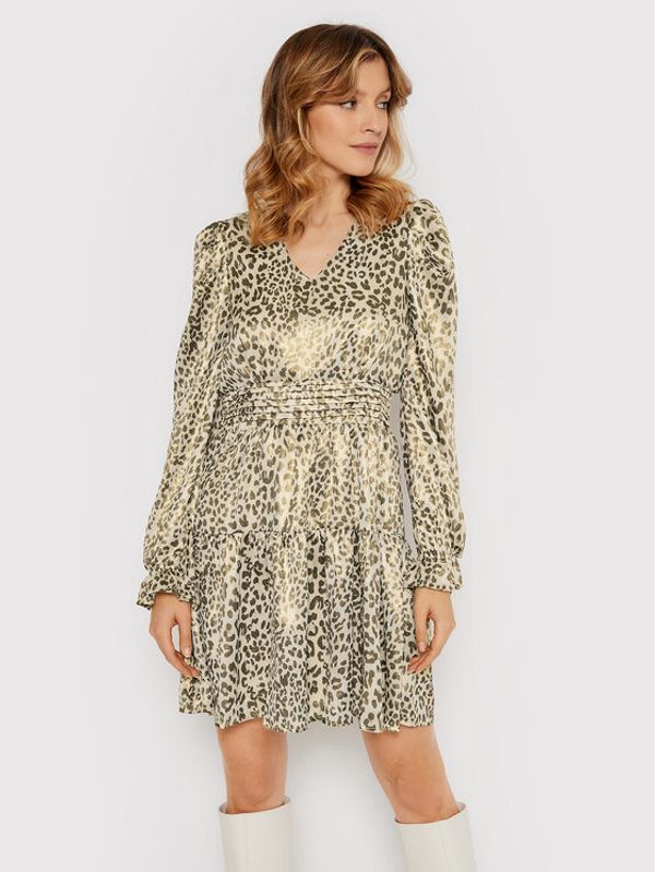 YAS YAS Haljina za svaki dan Leona 26026694 Zlatna Slim Fit