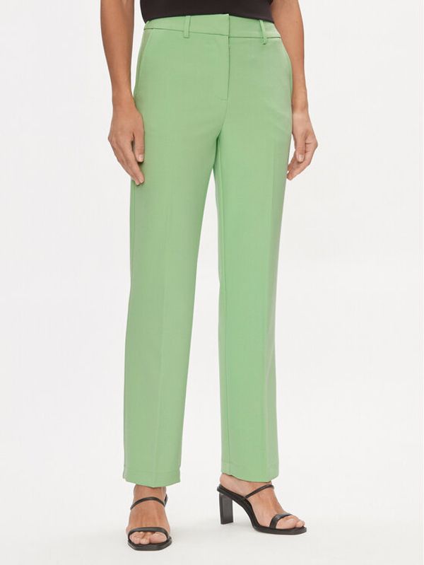 YAS YAS Hlače Likka 26030744 Zelena Regular Fit