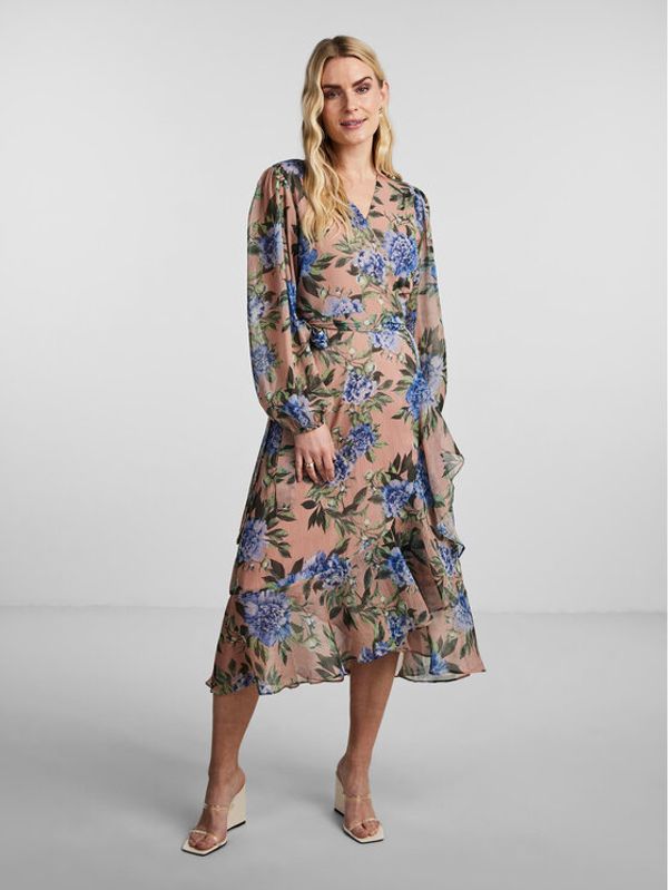 YAS YAS Koktel haljina 26029753 Ljubičasta Standard Fit