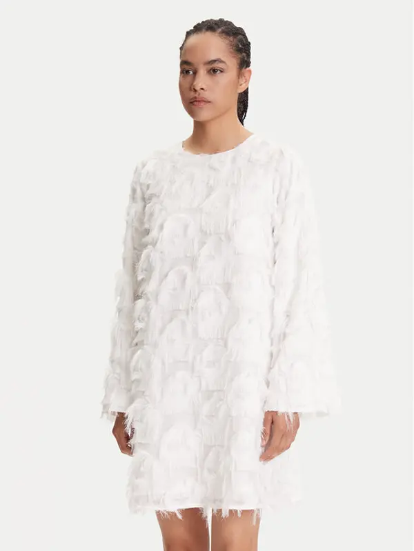 YAS YAS Koktel haljina 26038226 Bijela Loose Fit