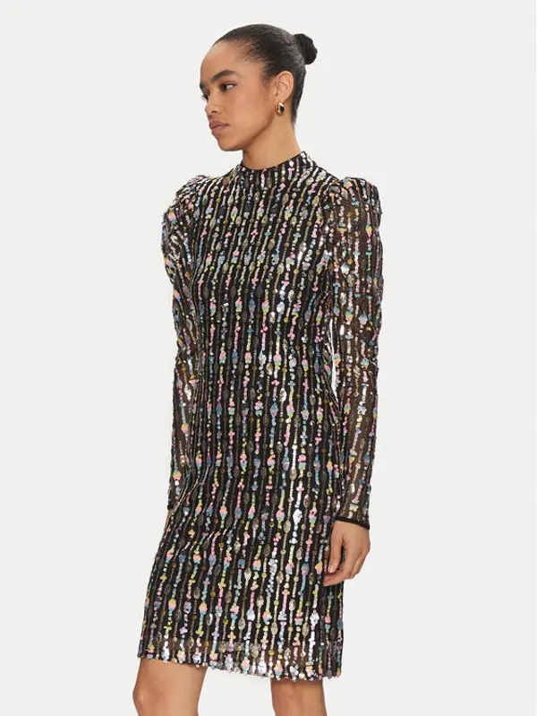 YAS YAS Koktel haljina Binna 26036018 Šarena Slim Fit