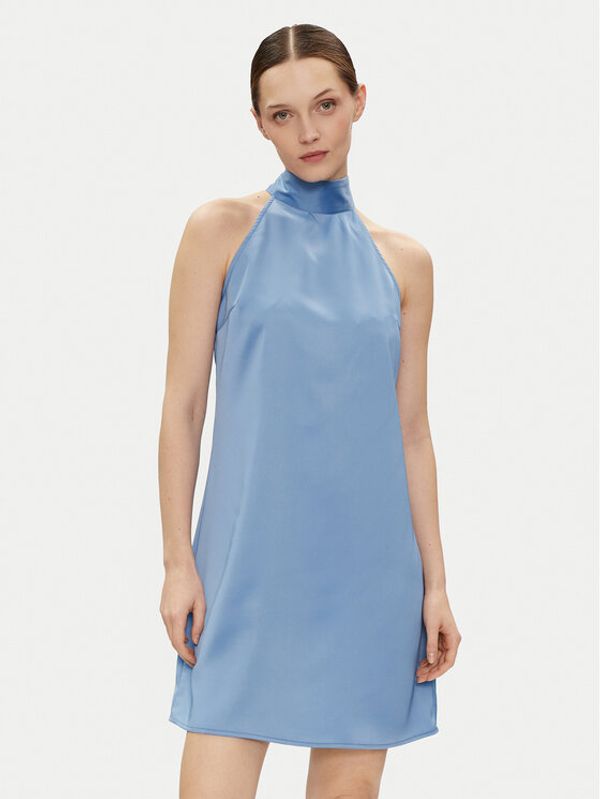 YAS YAS Koktel haljina Dottea 26032326 Plava Regular Fit