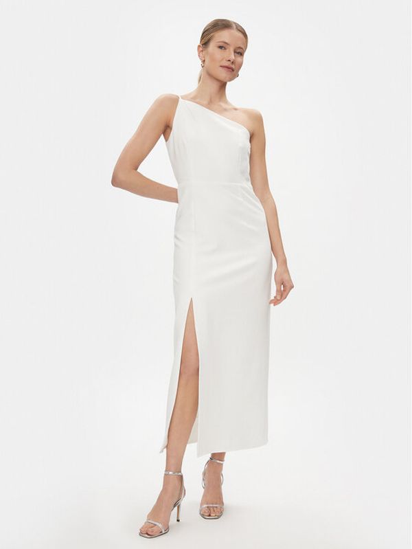 YAS YAS Koktel haljina Izzie 26032133 Bijela Regular Fit