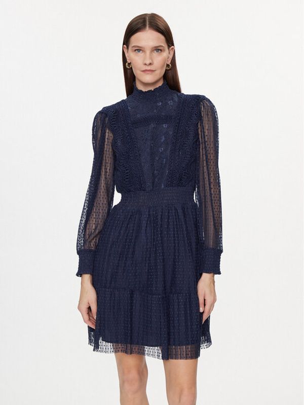 YAS YAS Koktel haljina Sophia 26032212 Tamnoplava Regular Fit