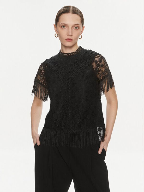 YAS YAS Majica 26032322 Crna Regular Fit