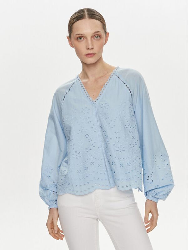 YAS YAS Majica Luma 26032810 Svijetloplava Regular Fit