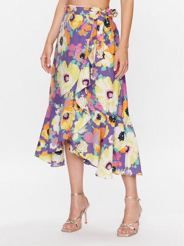 YAS YAS Suknja 26030571 Ljubičasta