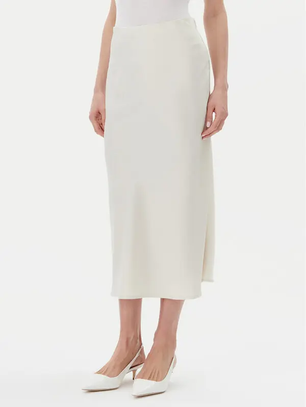 YAS YAS Trapez suknja Pella 26030737 Bež Regular Fit