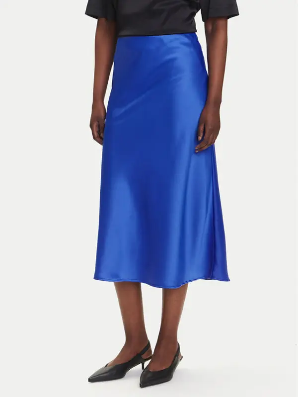 YAS YAS Trapez suknja Pella 26030737 Plava Regular Fit