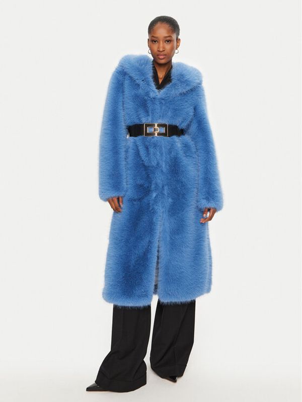 YES LONDON YES LONDON Krzno ECO/024 Plava Regular Fit