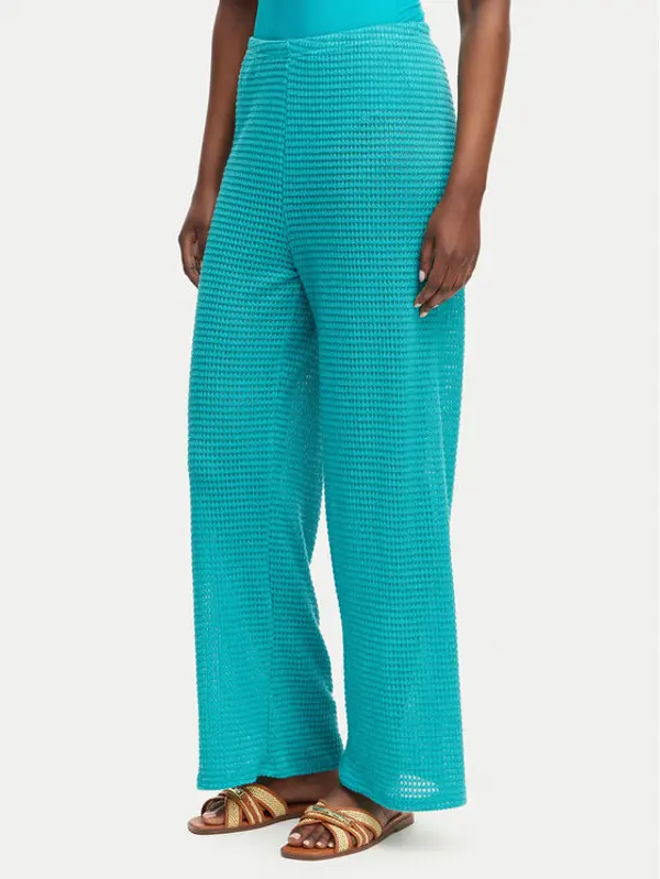 Ysabel Mora Ysabel Mora Hlače 86269 Tirkizna Loose Fit
