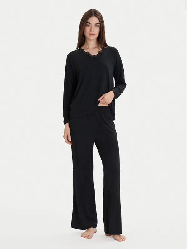 Ysabel Mora Ysabel Mora Pidžama 10773 Crna Relaxed Fit