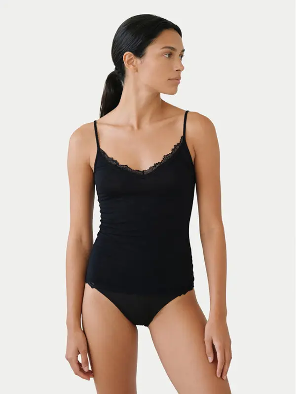 Ysabel Mora Ysabel Mora Potkošulja 19459 Crna Slim Fit