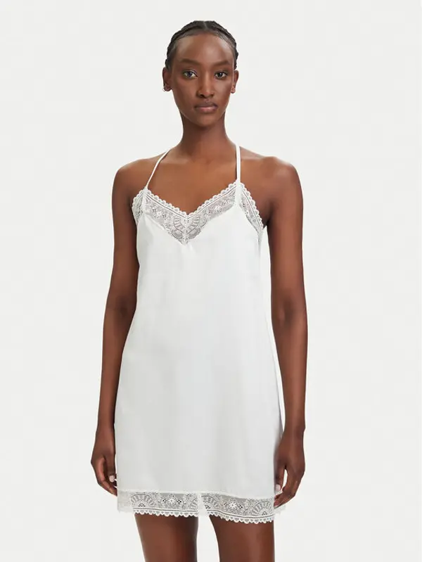 Ysabel Mora Ysabel Mora Spavaćica 10180 Bijela Regular Fit