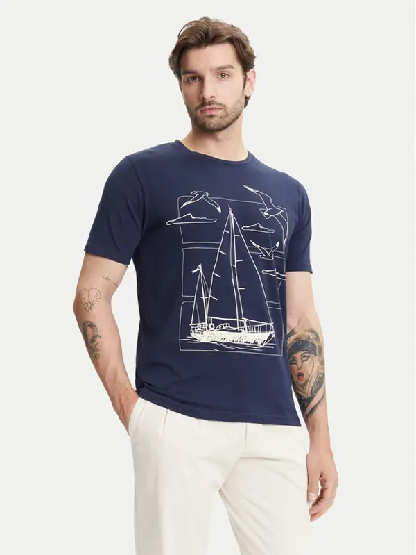 Ysabel Mora Ysabel Mora T-shirt 90509 Tamnoplava Regular Fit