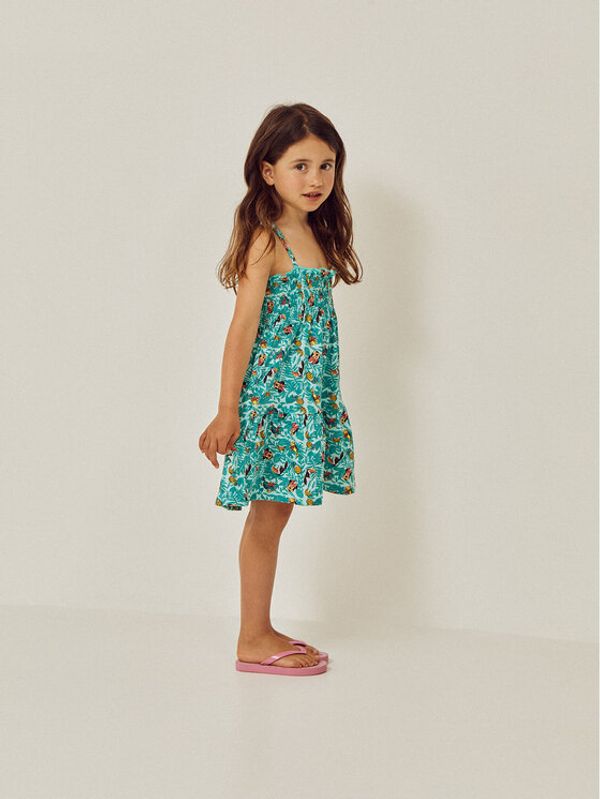 Zippy Zippy Ljetna haljina Myszka Minnie ZKGAP0501 23017 Plava Regular Fit