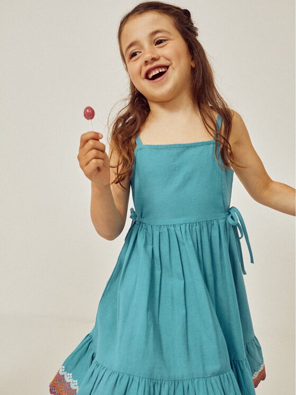 Zippy Zippy Ljetna haljina ZKGAP0501 23018 Plava Regular Fit