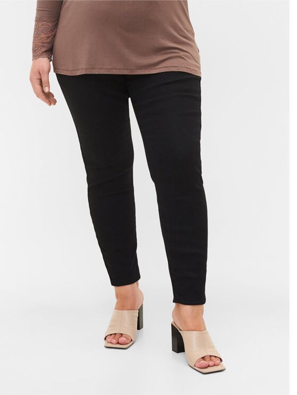 Zizzi Zizzi Jeggings J20200F Crna Slim Fit