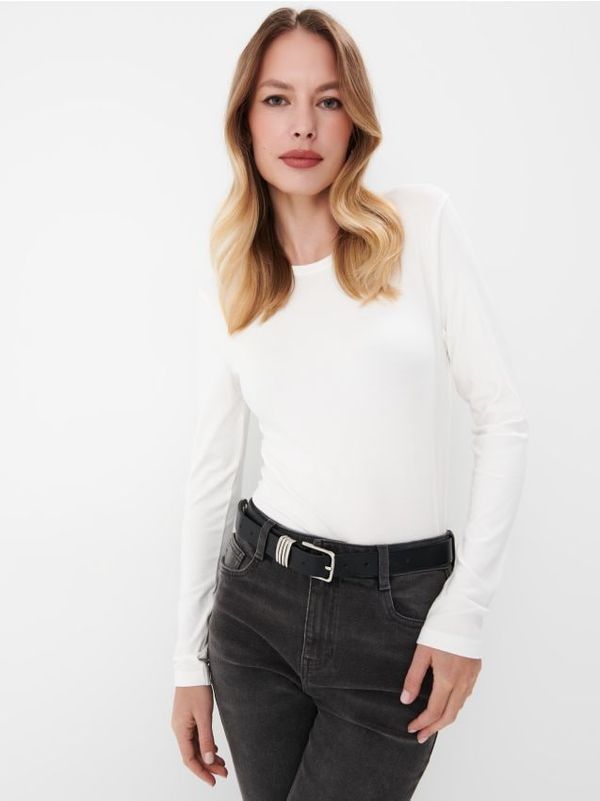 Mohito Mohito - Bijela bluza - krem