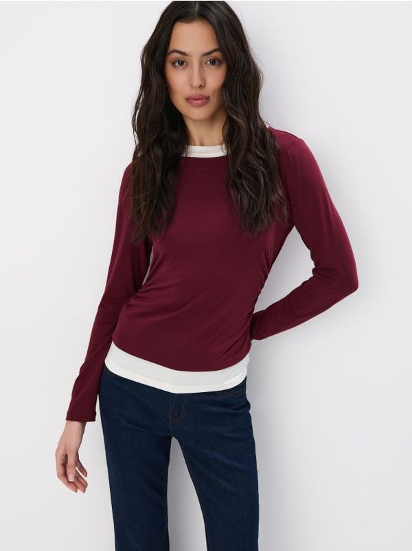 Mohito Mohito - Bluza Basic - kestenjasta