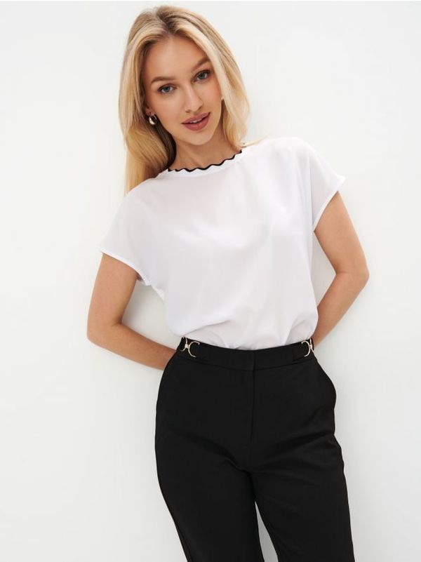 Mohito Mohito - Bluza od viskoze - bijela