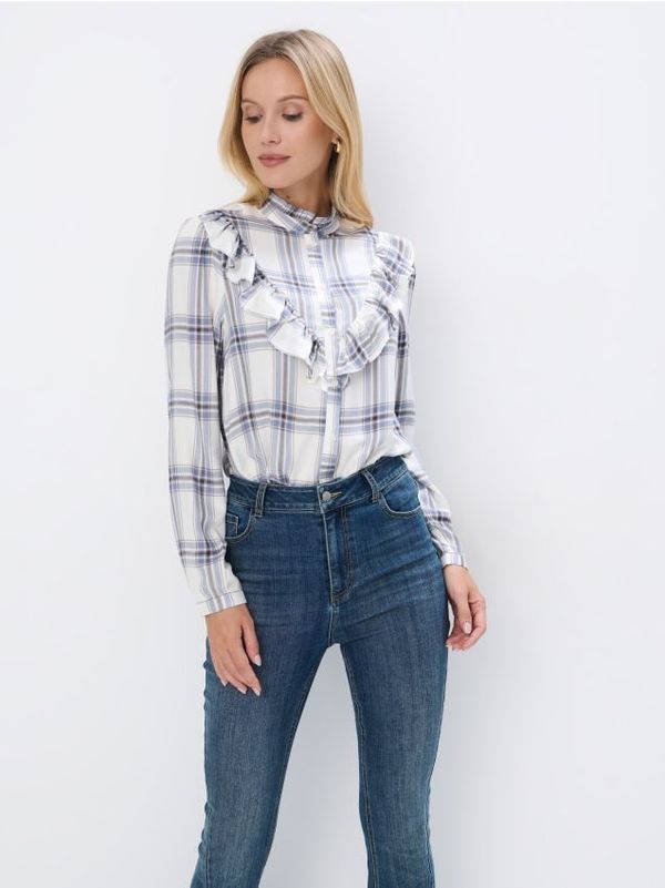 Mohito Mohito - Bluza od viskoze - krem