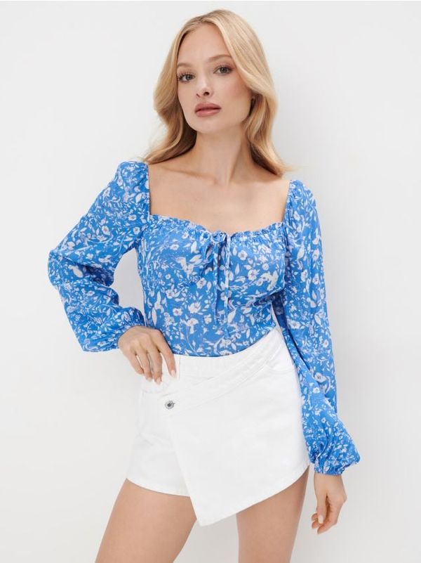 Mohito Mohito - Bluza od viskoze - plava