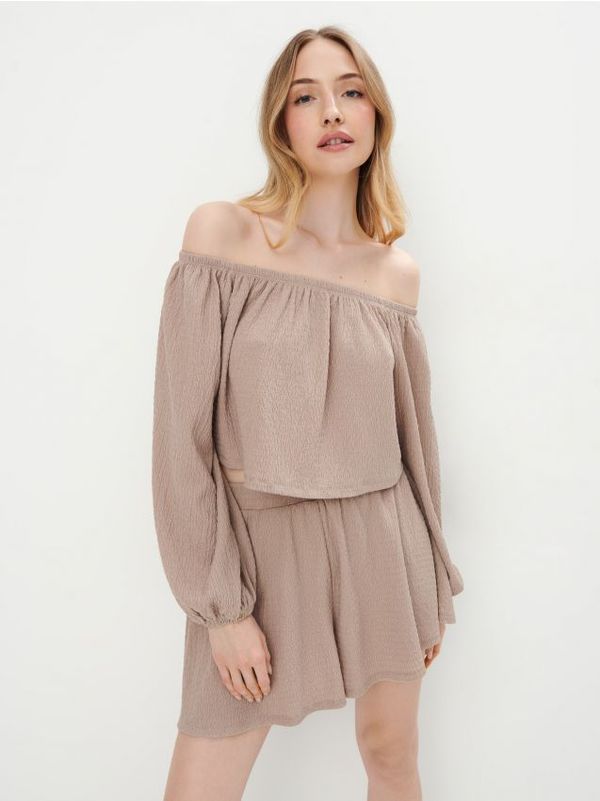 Mohito Mohito - Bluza otvorenih ramena - bež