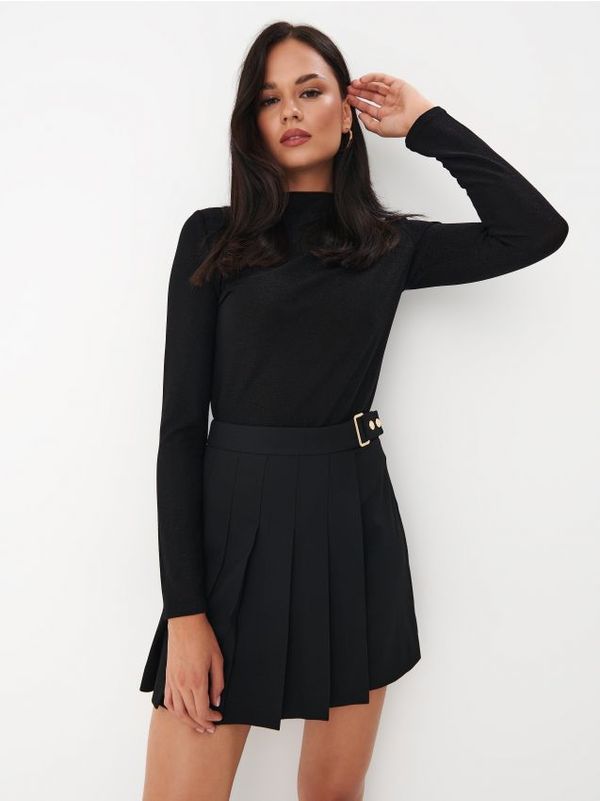 Mohito Mohito - Bluza s metalnim koncem - crna