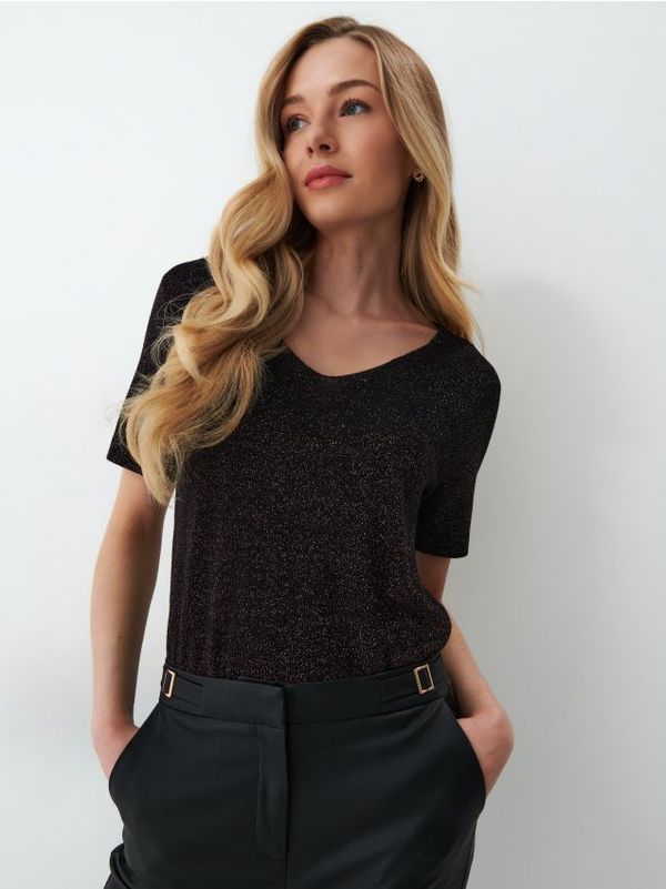 Mohito Mohito - Bluza s metalnim koncem - crna