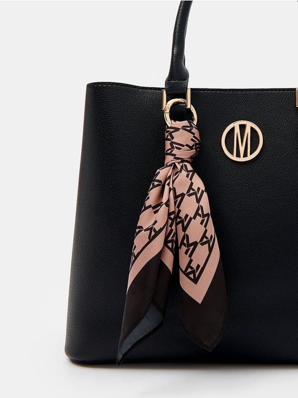 Mohito Mohito - City bag torbica s maramom - crna