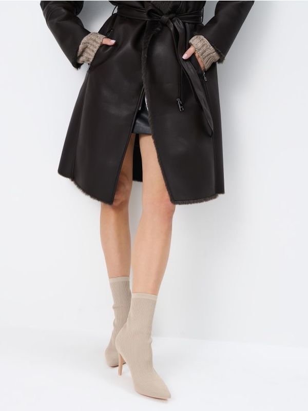 Mohito Mohito - Čizme s visokim potpeticama - bež