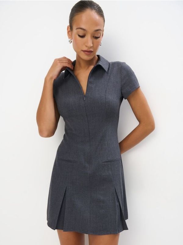 Mohito Mohito - Crna mini haljina - siva