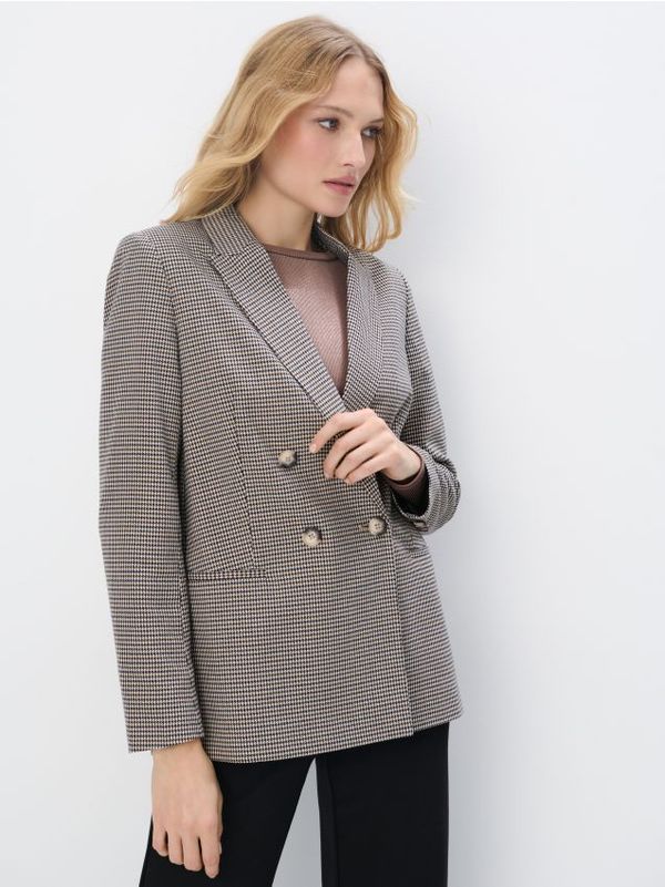 Mohito Mohito - Dvoredna jakna - tamno smeđa