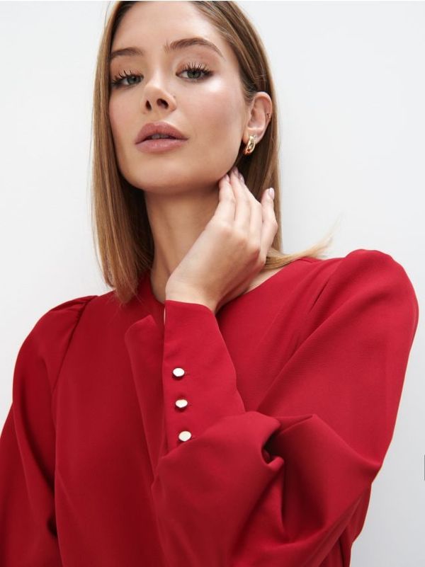 Mohito Mohito - Elegantna bluza - crvena