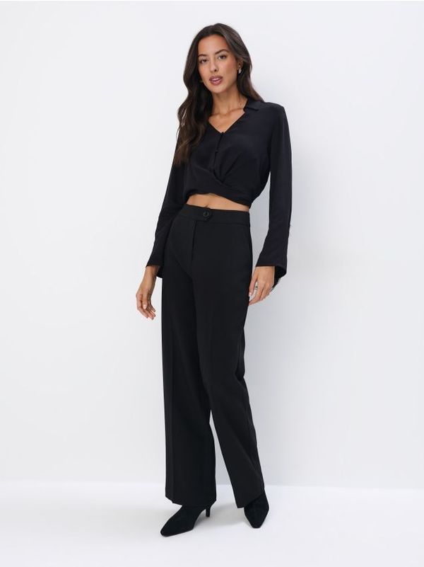 Mohito Mohito - Elegantne crne hlače - crna