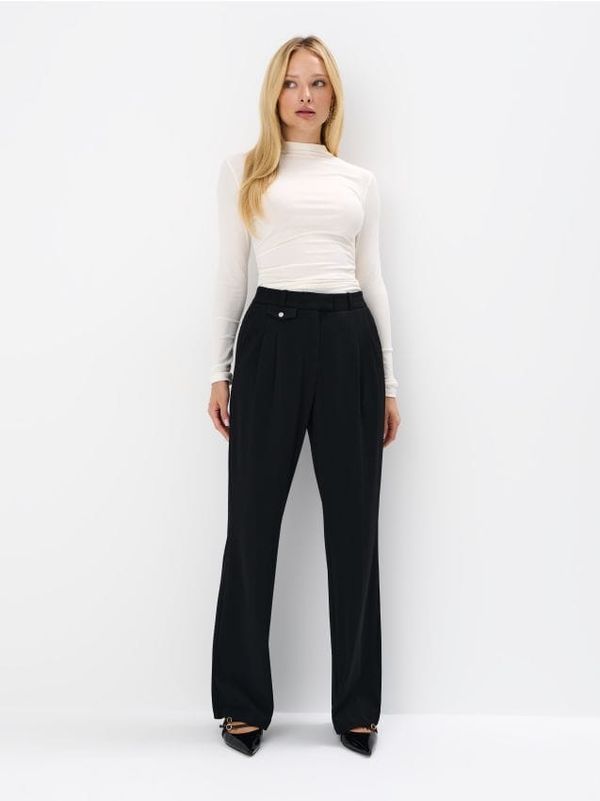 Mohito Mohito - Elegantne crne hlače - crna