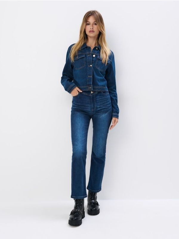 Mohito Mohito - Farmerke bootcut - mornarsko plava