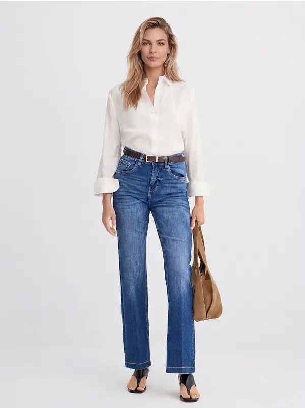 Mohito Mohito - Farmerke bootcut - plava